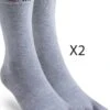 Injinji Ultra-Lightweight Crew Liner Toe Socks Twin Pack (INJ-LW-LIN-TWIN)