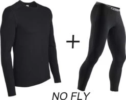 Men's Icebreaker Merino 200 Oasis Crew Base Layer COMBO -Fashion Clothing 100476 100481 COMBO