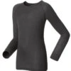 ODLO Kid's Active Warm Eco Long Sleeve Crew Neck Base Layer {O-159229}