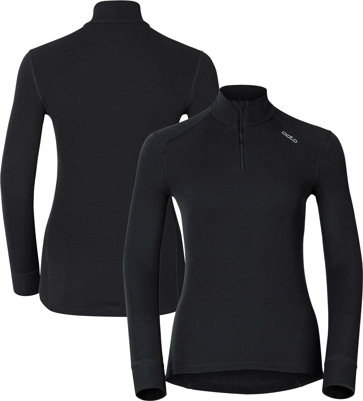 ODLO Women's Active Warm Eco Half Zip Long Sleeve Base Layer {O-159081} ODLO Women's Active Warm Eco Half Zip Long Sleeve Base Layer {O-159081} -Fashion Clothing 152001 15000