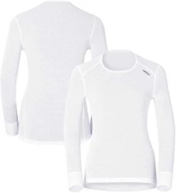 ODLO Women's Active Warm Eco Long Sleeve Crew Neck Base Layer {O-159101} -Fashion Clothing 152021 10000