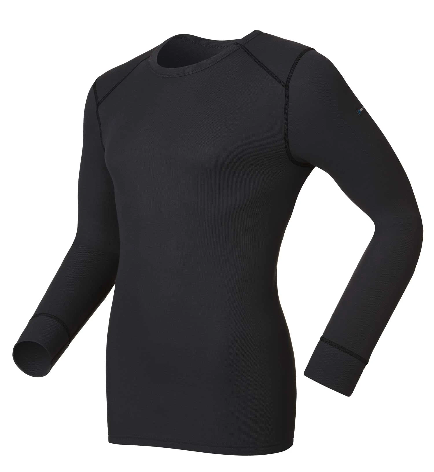 ODLO Men's Active Warm Eco Long Sleeve Crew Neck Base Layer {O-159102} ODLO Men's Active Warm Eco Long Sleeve Crew Neck Base Layer {O-159102} -Fashion Clothing 152022 BLK Men s Warm Origi