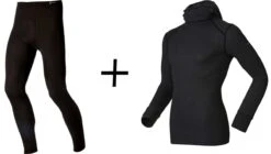 ODLO Men's Active Warm Eco Ninja Face Mask COMBO