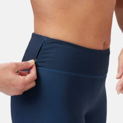 ODLO Women's Zeroweight Fade Print Run Tights {O-322951} -Fashion Clothing 322951 20592 Model Detail Crop 2