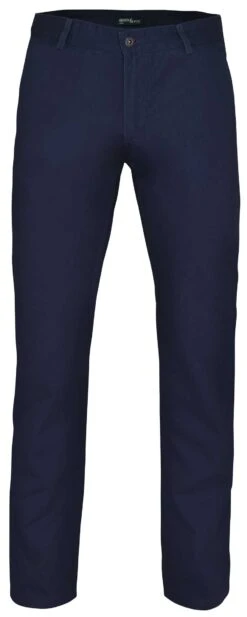 Men's A+F Chino Trousers -Fashion Clothing AQ050 Navy