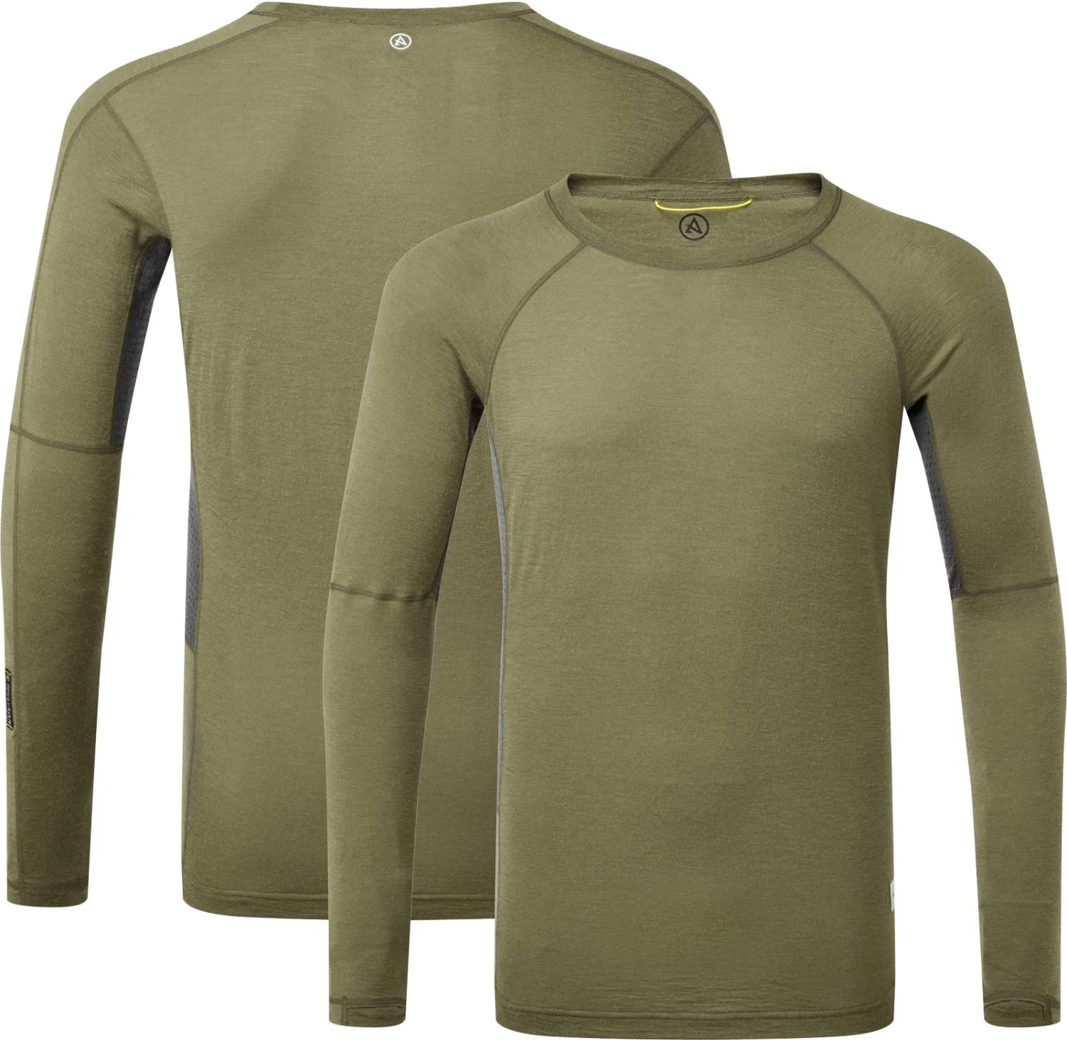 Artilect Men's Boulder 125 Long Sleeve Baselayer Crew {ART-2211120} Artilect Men's Boulder 125 Long Sleeve Baselayer Crew {ART-2211120} -Fashion Clothing ART 2211120 KAL ASH