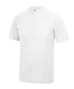 Men's AWD Just Cool Tech Performance Tee {JC001} 2 Men's AWD Just Cool Tech Performance Tee {JC001} -Fashion Clothing Arctice White