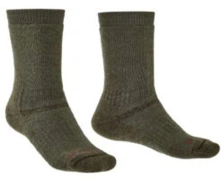 Bridgedale Explorer Performance Heavyweight Merino Wool Crew Socks {BR-710151} -Fashion Clothing BR 710151 OLV