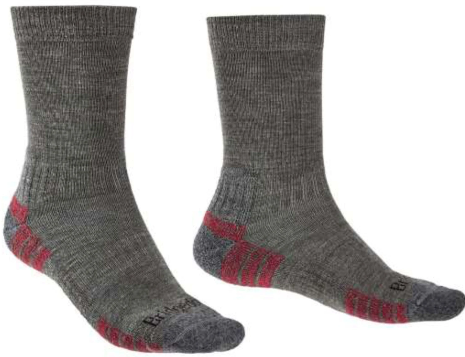 Bridgedale Men's Lightweight Merino Performance Hiking Crew Socks {BR-710152} Bridgedale Men's Lightweight Merino Performance Hiking Crew Socks {BR-710152} -Fashion Clothing BR710152 GRY
