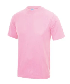 Men's AWD Just Cool Tech Performance Tee {JC001} 3 Men's AWD Just Cool Tech Performance Tee {JC001} -Fashion Clothing Baby Pink