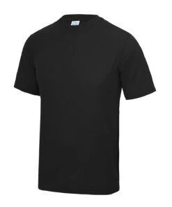 Men's AWD Just Cool Tech Performance Tee {JC001} 4 Men's AWD Just Cool Tech Performance Tee {JC001} -Fashion Clothing Black