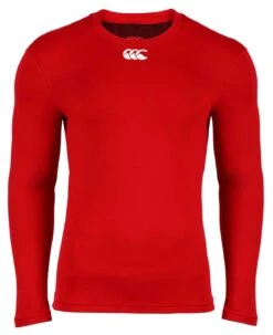 Men's Canterbury Thermoreg Baselayer Crew {C-546845} -Fashion Clothing E544110 468 RED