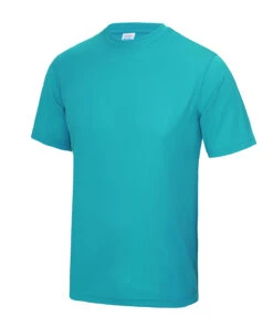 Men's AWD Just Cool Tech Performance Tee {JC001} 12 Men's AWD Just Cool Tech Performance Tee {JC001} -Fashion Clothing Hawaiian Blue