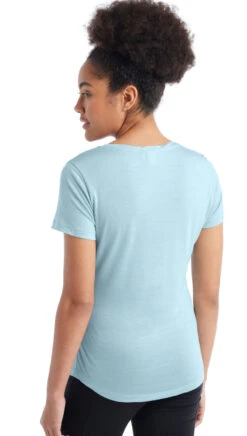 Women's Icebreaker Merino Cool-Lite Sphere 2.0 Tech Tee {IC-0A56EY} -Fashion Clothing IC 0A56EY344 BACK