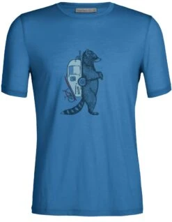 Men's Icebreaker Tech Lite Short Sleeve Merino Wool Graphic Tee