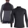 Men's Icebreaker BodyfitZONE 200 Seamless Long Sleeve Half Zip {IC-104356}
