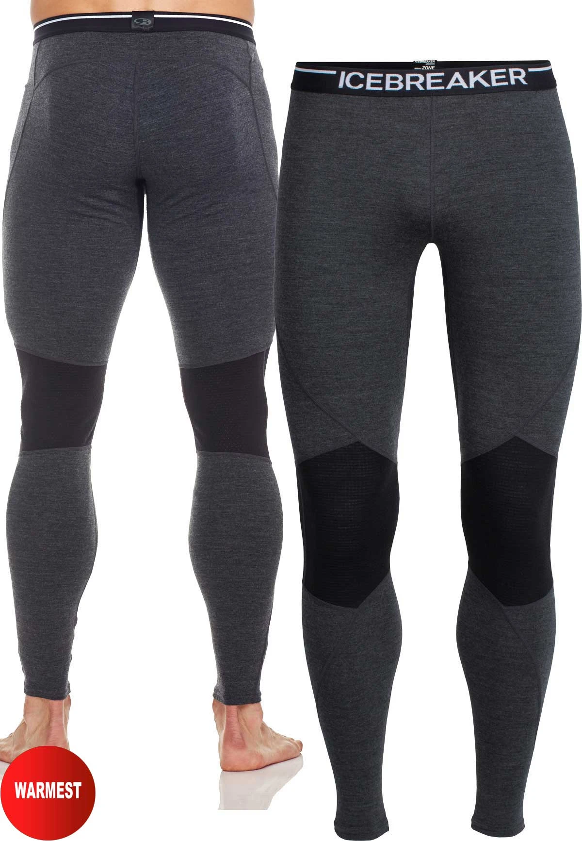 Icebreaker Men's BodyfitZONE 260 Leggings {IC-104364} Icebreaker Men's BodyfitZONE 260 Leggings {IC-104364} -Fashion Clothing IC 104364 A01 WARMEST