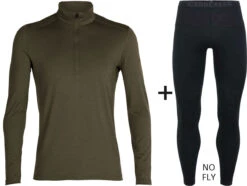Men's Icebreaker Merino 200 Oasis Half Zip Base Layer COMBO -Fashion Clothing IC 104367 LDN 104369 001 CO e1566104 ede3 4b55 aa7c 3c00739d7e32
