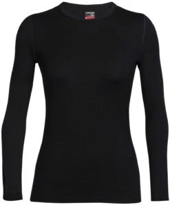 Women's Icebreaker Merino 260 Tech Long Sleeve Crew Base Layer {IC-104387}