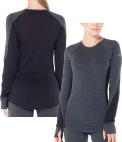 Icebreaker Women's BodyfitZONE 260 Long Sleeve Crewe {IC-104477}