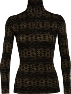 Women's Icebreaker Merino 260 Vertex Long Sleeve Half Zip {IC-104719}