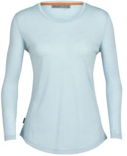 Women's Icebreaker Cool-Lite Sphere Long Sleeve Crewe -Fashion Clothing IC IB0A56EJ 344