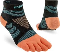 Injinji Women's Mid-Weight Ultra-Run Mini-Crew Toe Socks (INJ-WULTRA-MC)
