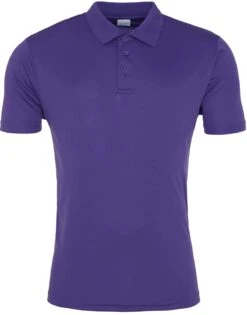 Men's AWD Team Cool Smooth Polo {JC021} -Fashion Clothing JC021 Purple