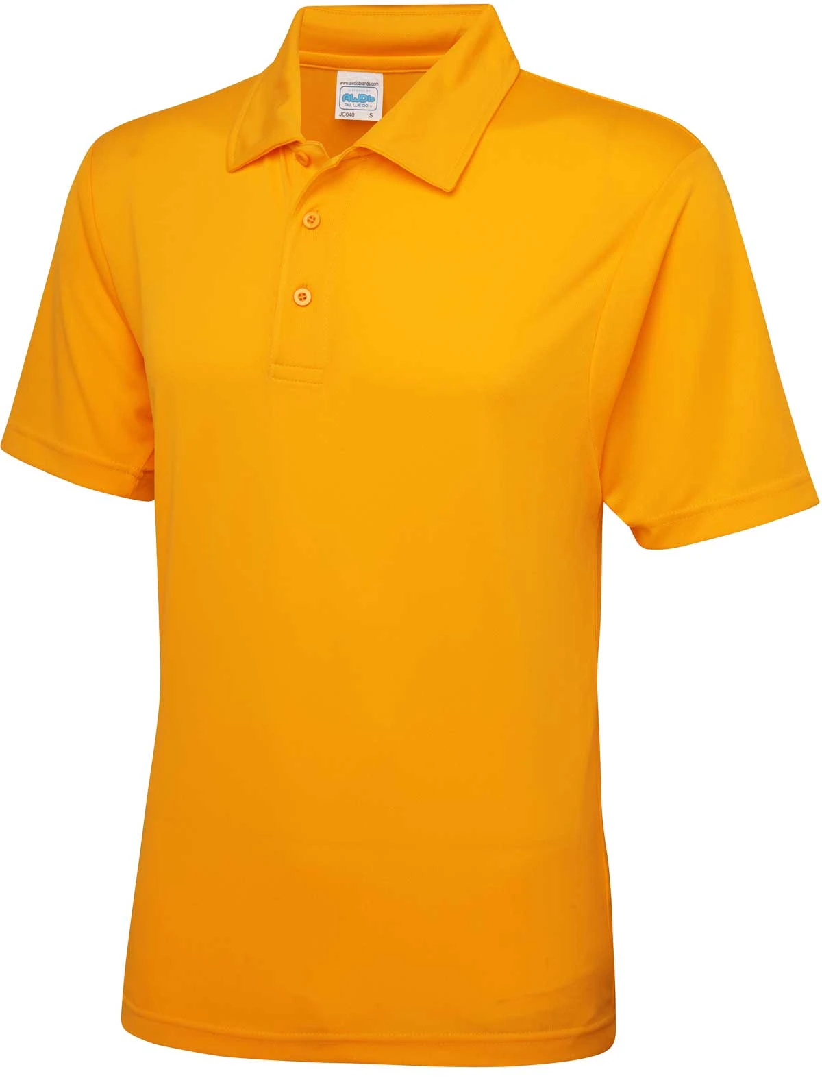 Men's AWD Team Cool Tech Polo {JC040} Men's AWD Team Cool Tech Polo {JC040} -Fashion Clothing JC040 Gold a7fc1675 93ea 4088 ae84 e4eb99092b8f