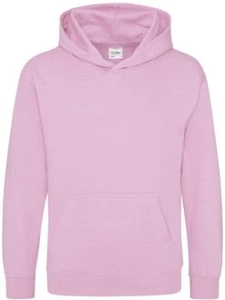 Kids' AWD College Overhead Hoody {JH01J} -Fashion Clothing JH01J BabyPink