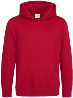 Kids' AWD College Overhead Hoody {JH01J} -Fashion Clothing JH01J FireRed