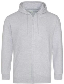 Men's AWD College Full Zip Zoodie {JH050} -Fashion Clothing JH050 Ash