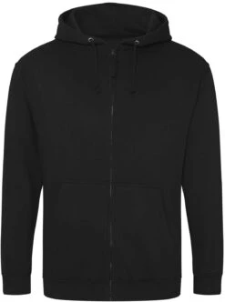 Men's AWD College Full Zip Zoodie {JH050} -Fashion Clothing JH050 DeepBlack