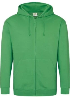 Men's AWD College Full Zip Zoodie {JH050} -Fashion Clothing JH050 KellyGreen