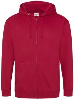 Men's AWD College Full Zip Zoodie {JH050} -Fashion Clothing JH050 RedHotChilli