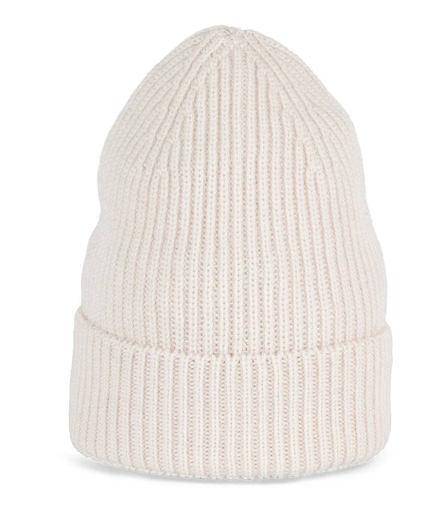 Native Spirit Merino Wool Cable Knit Cuffed Beanie {NS012} Native Spirit Merino Wool Cable Knit Cuffed Beanie {NS012} -Fashion Clothing NS012IVOFRONT