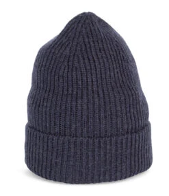 Native Spirit Merino Wool Cable Knit Cuffed Beanie {NS012} 6 Native Spirit Merino Wool Cable Knit Cuffed Beanie {NS012} -Fashion Clothing NS012NVBFRONT