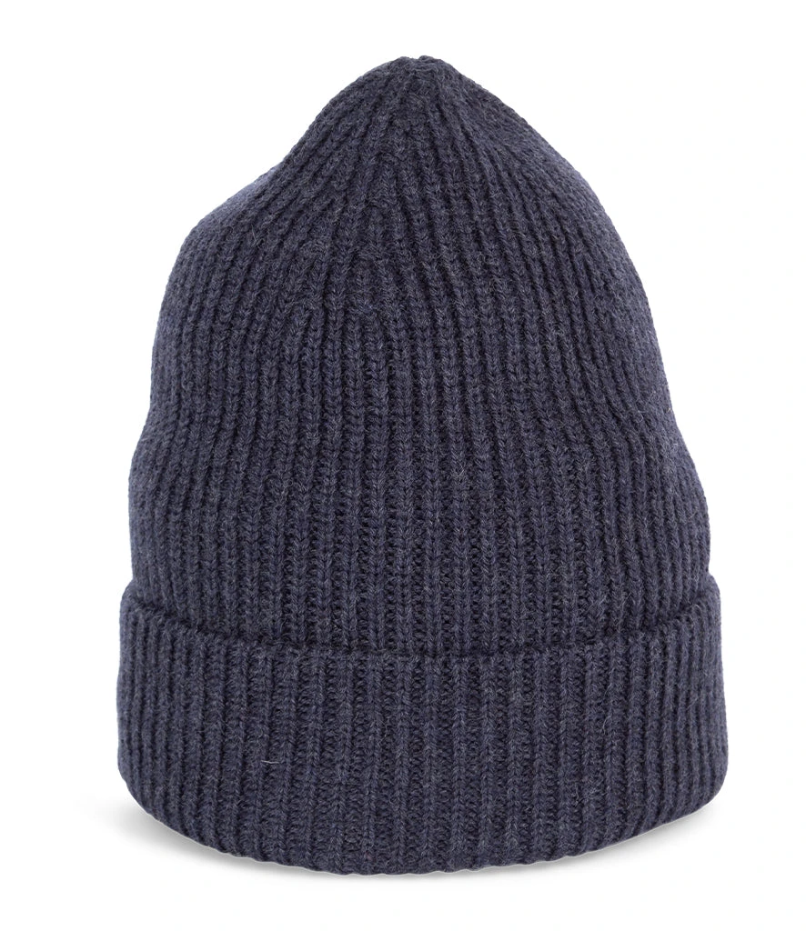 Native Spirit Merino Wool Cable Knit Cuffed Beanie {NS012} Native Spirit Merino Wool Cable Knit Cuffed Beanie {NS012} -Fashion Clothing NS012NVBFRONT