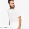 Men's Native Spirit Linen Polo Shirt {NS220}
