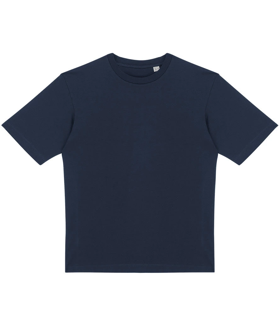 Men's Native Spirit Heavyweight Oversized Organic Cotton T-Shirt {NS301} Men's Native Spirit Heavyweight Oversized Organic Cotton T-Shirt {NS301} -Fashion Clothing NS301NAVFRONT