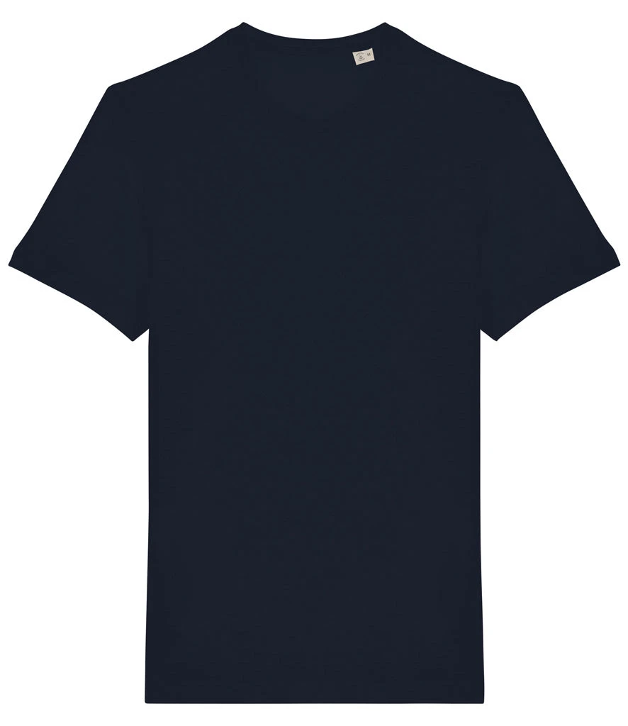 Native Spirit Unisex Organic Cotton Linen Blend T-Shirt {NS325} Native Spirit Unisex Organic Cotton Linen Blend T-Shirt {NS325} -Fashion Clothing NS325NAVFRONT