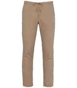 Men's Native Spirit Organic Cotton Linen Relaxed Fit Chino Trousers {NS708} -Fashion Clothing NS708WESFRONT