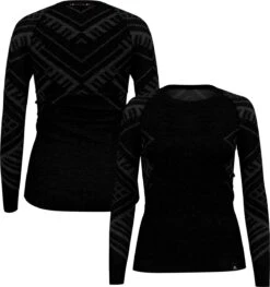 ODLO Women's Natural+ Kinship Extra Warm Long Sleeve Crew Base Layer {O-196121}