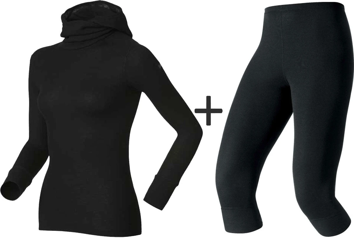 ODLO Women's Active Warm Eco Ninja Face Mask COMBO ODLO Women's Active Warm Eco Ninja Face Mask COMBO -Fashion Clothing O 159141 159031 BLK COMBO