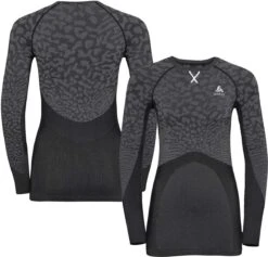 ODLO Women's Blackcomb Warm Eco Long Sleeve Base Layer Crew {O-188561} 2 ODLO Women's Blackcomb Warm Eco Long Sleeve Base Layer Crew {O-188561} -Fashion Clothing O 187081 60215