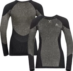 ODLO Women's Blackcomb Warm Eco Long Sleeve Base Layer Crew {O-188561} 3 ODLO Women's Blackcomb Warm Eco Long Sleeve Base Layer Crew {O-188561} -Fashion Clothing O 196151 15000