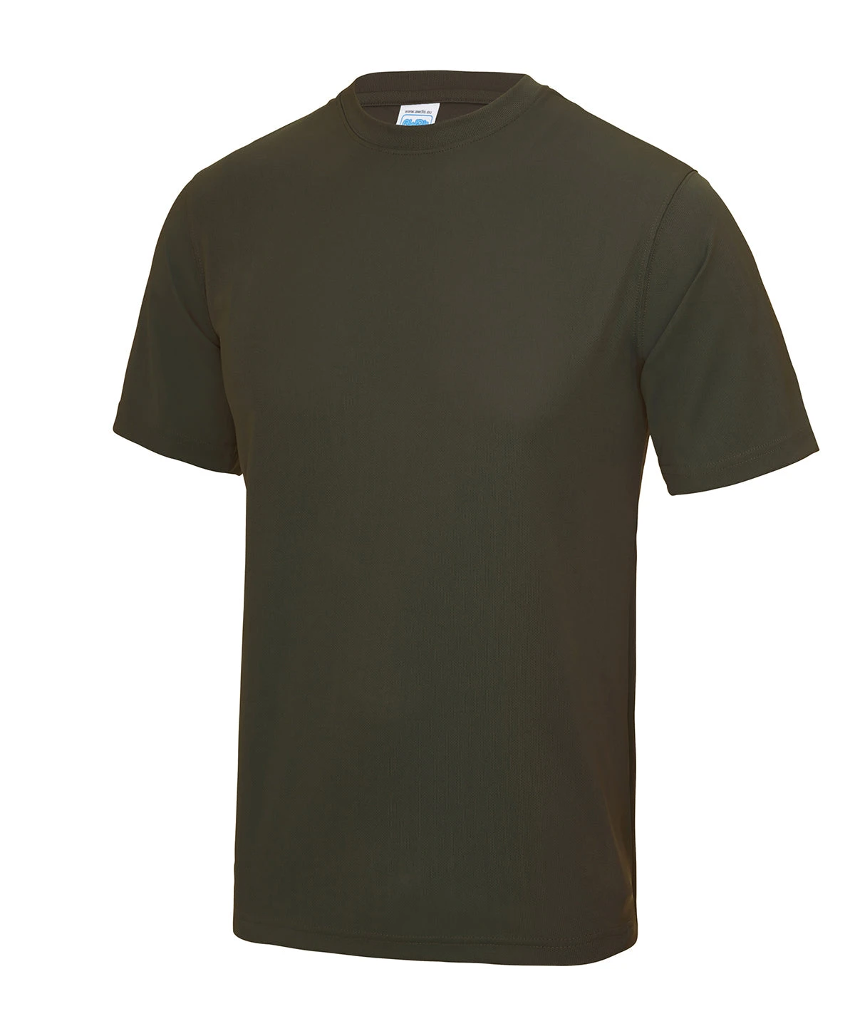 Men's AWD Just Cool Tech Performance Tee {JC001} Men's AWD Just Cool Tech Performance Tee {JC001} -Fashion Clothing Olive Green