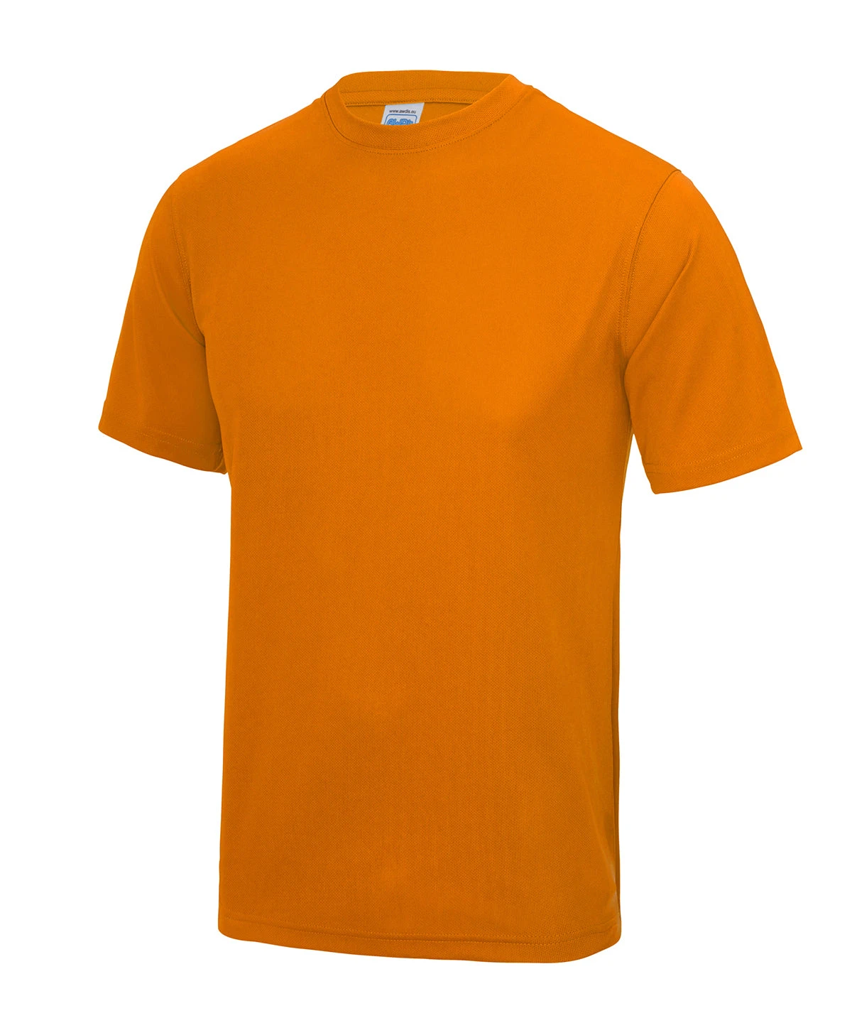 Men's AWD Just Cool Tech Performance Tee {JC001} Men's AWD Just Cool Tech Performance Tee {JC001} -Fashion Clothing Orange CRush