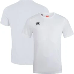 Canterbury Men's Club Dry Training Tee {QA005730} -Fashion Clothing Q A005730 WHT