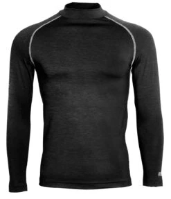 Men's Rhino Long Sleeve Base Layer {RH001} -Fashion Clothing RH001 BlackHeather